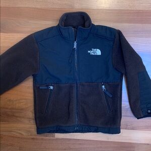 The North Face Denali Jacket - Brown & Black Polartec Fleece - Size XS